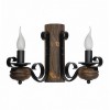 Настенный светильник бра Тарьсма Уют-2 ретро кантри деревянный ручной работы