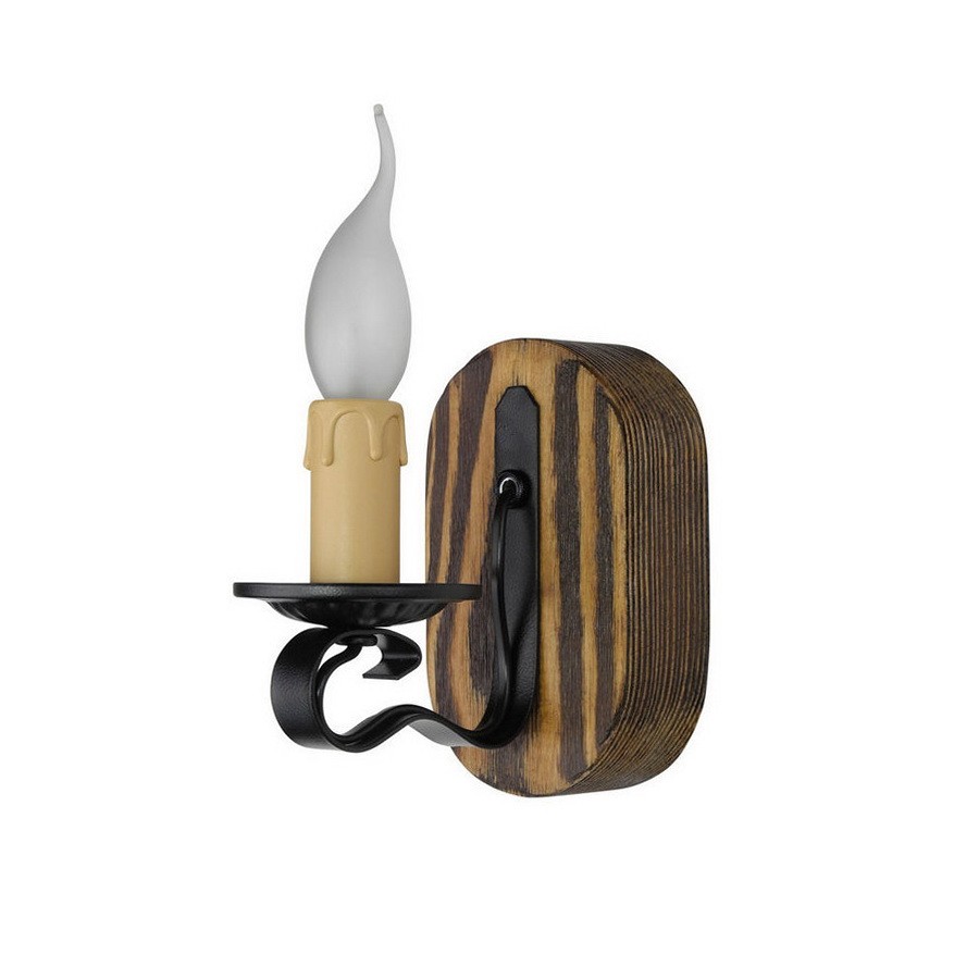 Настенный светильник (бра) Тарьсма Ш-1 ретро кантри деревянный ручной работы